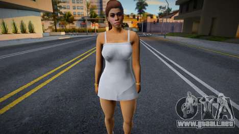 GTA VI - Lucia White Dress Trailer v1 para GTA San Andreas