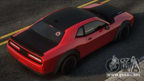 Dodge Challenger SRT Demon [Red] para GTA San Andreas