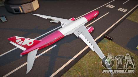 Boeing 777-9X Livery Peruvian Ride para GTA San Andreas