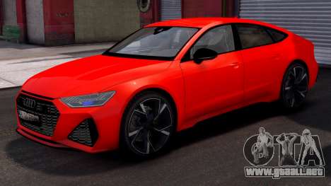 Audi RS7 Sportback [Red] para GTA 4