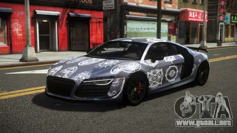 Audi R8 Competition S10 para GTA 4