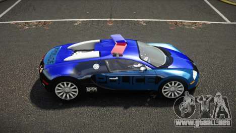 Bugatti Veyron Police V1.2 para GTA 4