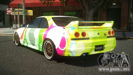 Nissan Skyline R33 R-Ti S9 para GTA 4