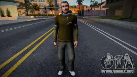 Hombre bigotudo al estilo KR para GTA San Andreas