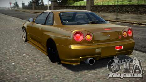 Nissan Skyline R34 X-Sport para GTA 4