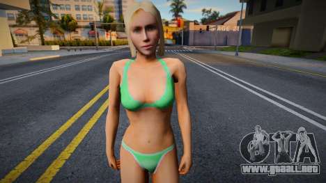 Chica de playa en estilo KR 4 para GTA San Andreas