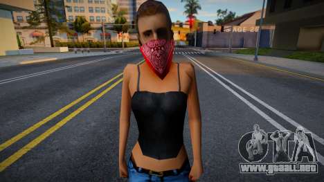 Bonnie The Robber para GTA San Andreas