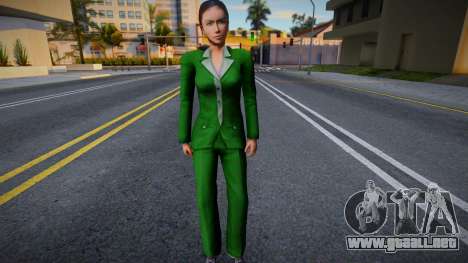 Mujer de negocios en estilo KR 1 para GTA San Andreas