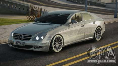 Mercedes-Benz CLS500 Ukraine Winter para GTA San Andreas