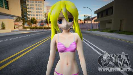 Sexy Anime Girl para GTA San Andreas