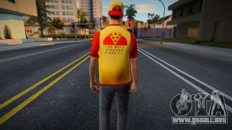 Wmybmx Pizza Uniform 1 para GTA San Andreas