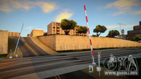 One Tracks old barrier with bell para GTA San Andreas