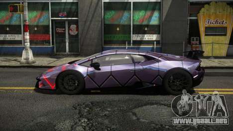 Lamborghini Huracan LE-R S8 para GTA 4