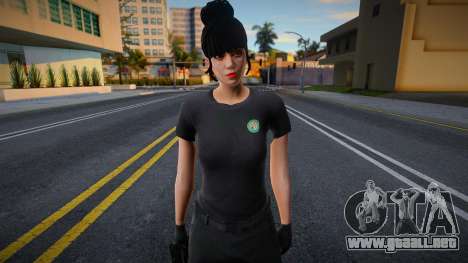 Police-Girl v1 para GTA San Andreas