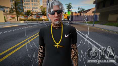 Gengsta Man Skin 5 para GTA San Andreas