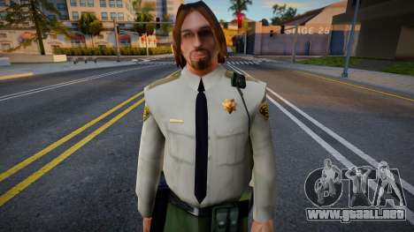 Sheriff Department Wmyclot (Kurt Cobain) para GTA San Andreas