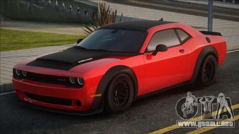 Dodge Challenger SRT Demon [Red] para GTA San Andreas