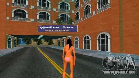 Artworks Girl Swimsuit para GTA Vice City