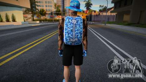 New Gangster man v2 para GTA San Andreas