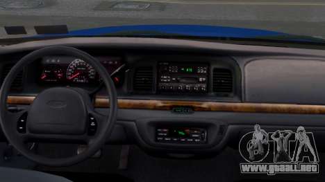 Ford Crown Victoria LX 1999 [Blue] para GTA 4