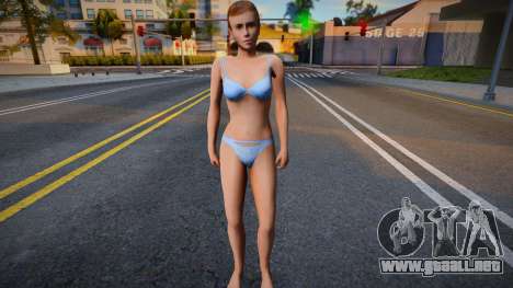 Chica de playa en estilo KR 3 para GTA San Andreas