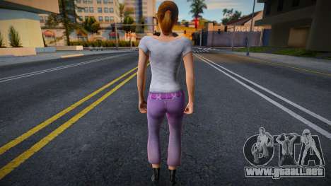 Muchacha joven en estilo KR 4 para GTA San Andreas