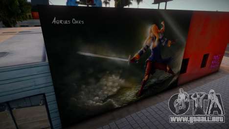 Agrias Oaks Mural 5 para GTA San Andreas