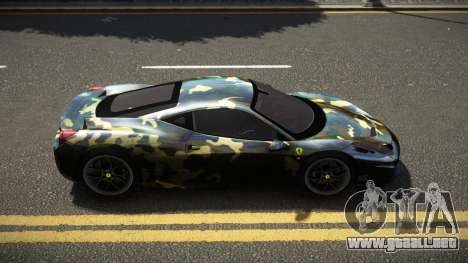 Ferrari 458 AMT S10 para GTA 4