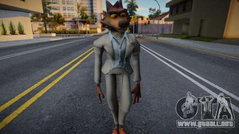 Mr Wolf (The Bad Guys) Skin para GTA San Andreas