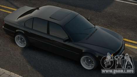 BMW 750i e38 Black para GTA San Andreas