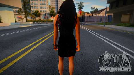 SKIN FEMININA DE VESTIDO para GTA San Andreas