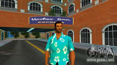 Tommy Blue Flowers para GTA Vice City