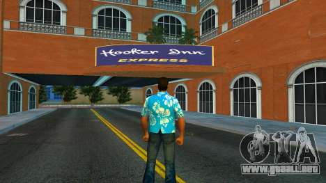 Tommy Light Blue Shirt para GTA Vice City