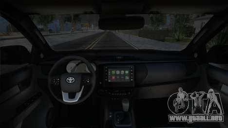 Toyota Hilux Revo 2022 para GTA San Andreas