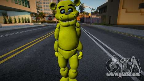 Five Nights at Freddys - Gold Freddy Fazbear para GTA San Andreas