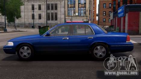 Ford Crown Victoria LX 1999 [Blue] para GTA 4