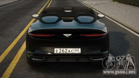 Bentley Mulliner Bacalar [VR] para GTA San Andreas