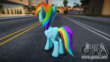 Rainbow Dash New HD para GTA San Andreas