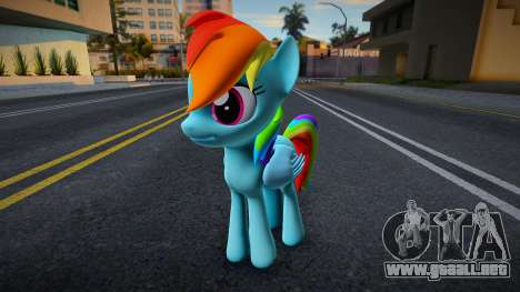 Rainbow Dash New HD para GTA San Andreas