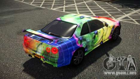 Nissan Skyline R34 N-Tune S14 para GTA 4