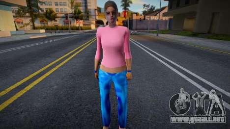 Lucia Low Poly para GTA San Andreas