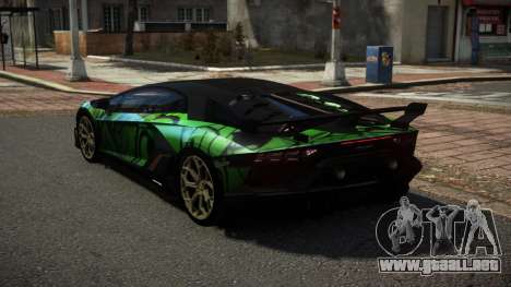 Lamborghini Aventador SV-J S8 para GTA 4