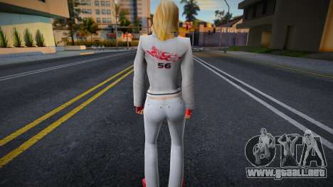 Sally Taylor from Flatout 2 para GTA San Andreas