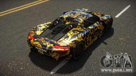 Porsche 918 L-Edition S4 para GTA 4