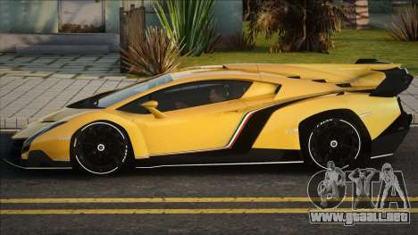 Lamborghini Veneno 2013 [Yellow] para GTA San Andreas