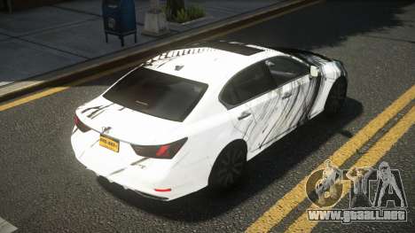 Lexus GS350 SN-U S14 para GTA 4