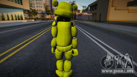 Five Nights at Freddys - Gold Freddy Fazbear para GTA San Andreas