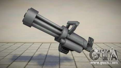 [SA Style] XM-556 Microgun para GTA San Andreas