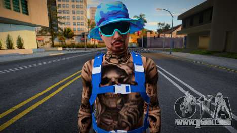 New Gangster man v2 para GTA San Andreas