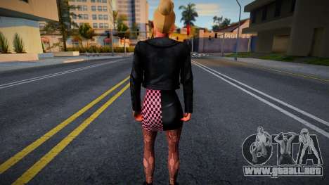 Rubia de moda 2 para GTA San Andreas